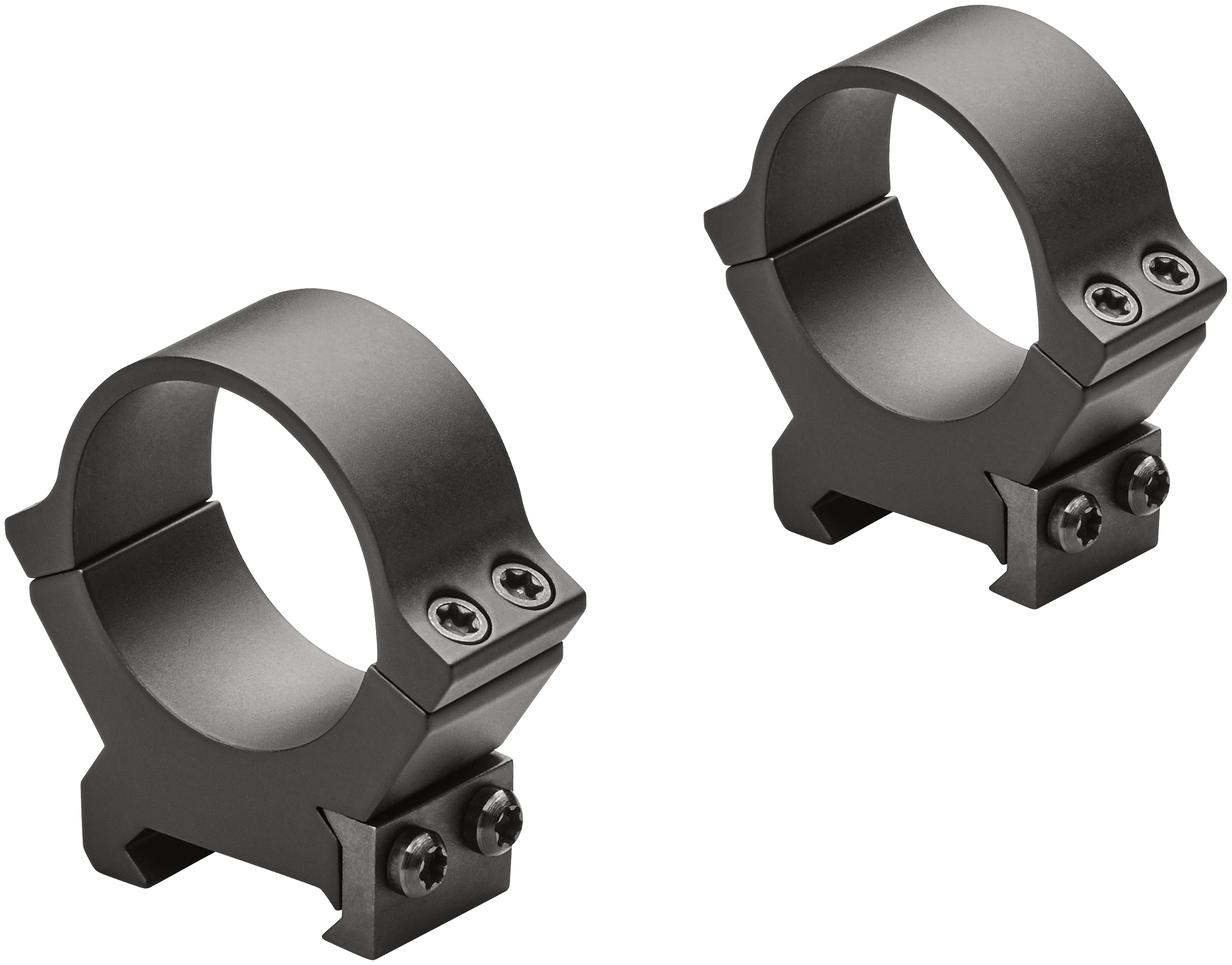 Leupold 174084 PRW2 Cross-Slot Matte Black 30mm Medium