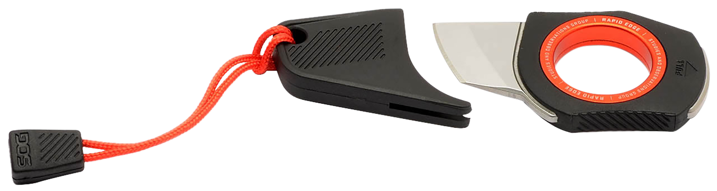 S.O.G SOG18300443 Rapid Rescue Black/Red Blister pack