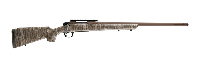 CVA CR3981MOBL Cascade XT 6.5 Creedmoor 4+1 22" Midnight Bronze Cerakote Fluted Threaded Steel Barrel & Receiver w/Picatinny Rail, Mossy Oak Bottomland Adjustable Synthetic Stock, Right Hand