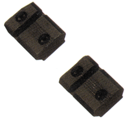 TRADITIONS MOUNT BASES FOR BOLT IN-LINE RIFLES 2-PC BLACK