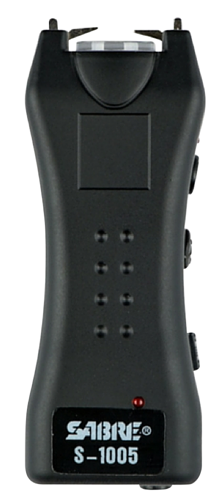 Sabre S1005BK Mini Stun Gun  Black Includes Flashlight/Holster/Wrist Strap