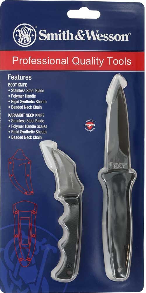 S&W KNIFE BOOT/KARAMBIT NECK KNIFE W/SHEATH PROMO Q3 25'<