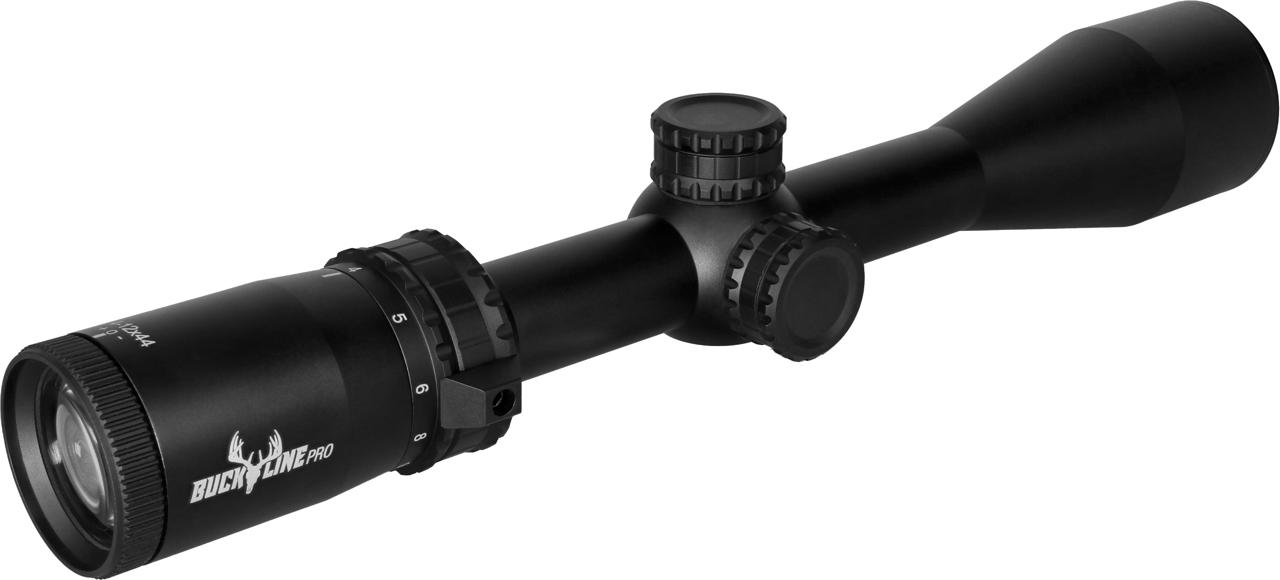 TruGlo TGTG8541PXB Buckline Pro Rifle Scope Matte Black 4-12x 42mm