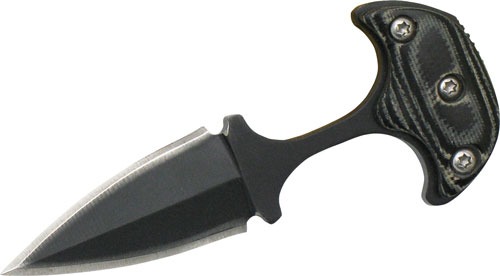 ABKT ELITE NECK KNIFE 1.25" BLADE W/ SHEATH & NECK CHAIN