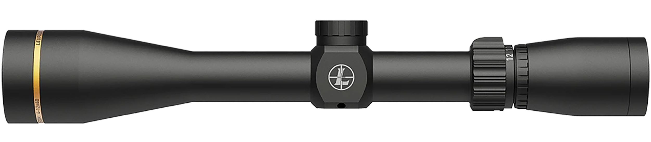 Leupold 185336 VX-Freedom Matte Black 4-12x40mm, 1" Tube Hunt-Plex Reticle