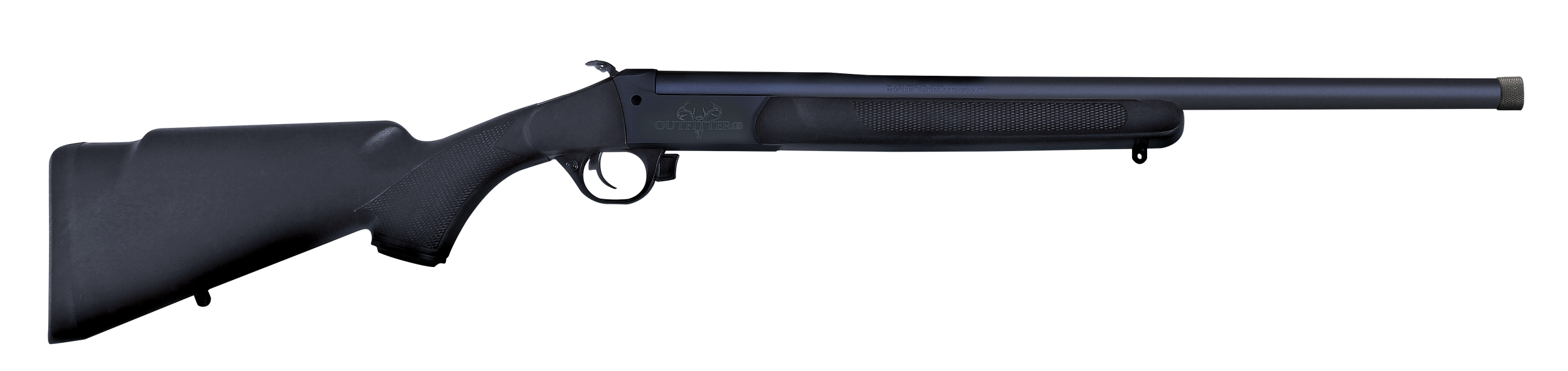Traditions CR400030L Outfitter G3 400 Legend 22" Drilled & Tapped Receiver Black Synthetic Stock