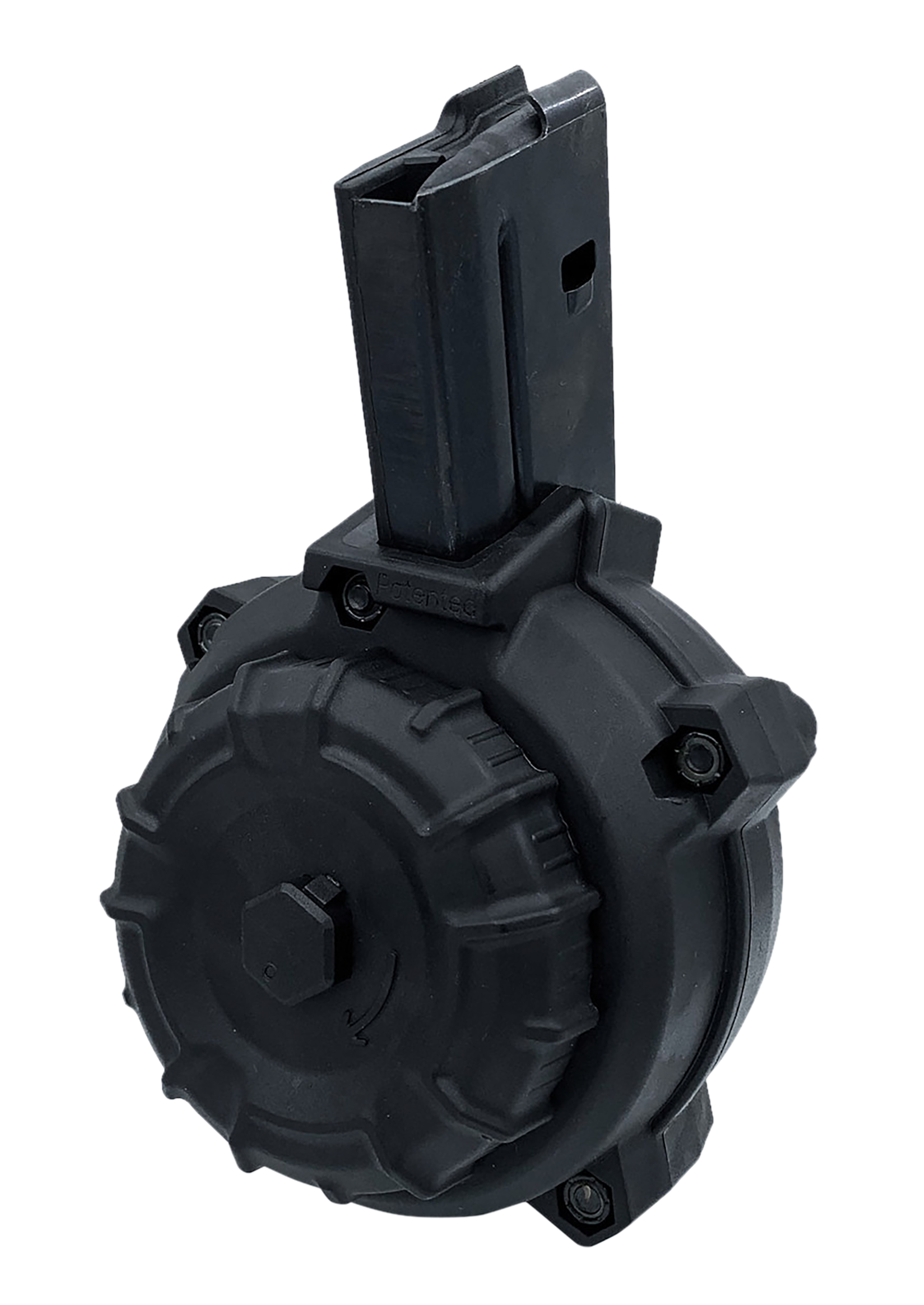 ProMag DRMA108 50rd Drum 6.8 SPC Fits AR-15 Black DuPont Zytel Polymer