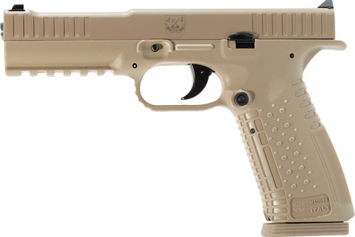 APF STRIKE ONE 9MM 5" BBL 3-DOT SIGHT 2 17RD MAGS TAN<