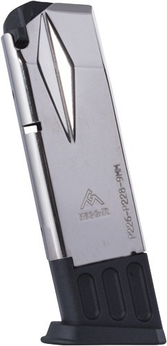 MEC-GAR MAGAZINE SIG P228 9MM LUGER 10RD NICKEL