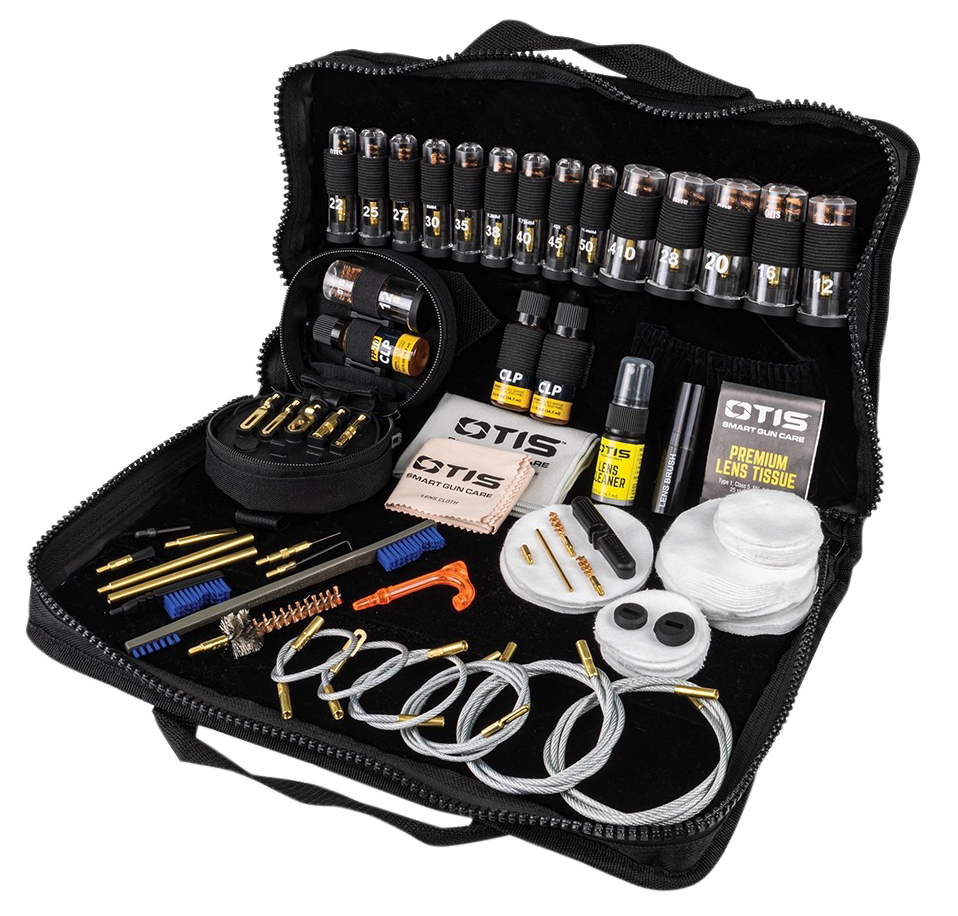 Otis FG1000 Elite Cleaning Kit Multi-Caliber Firearm Type Universal Bronze Bristle