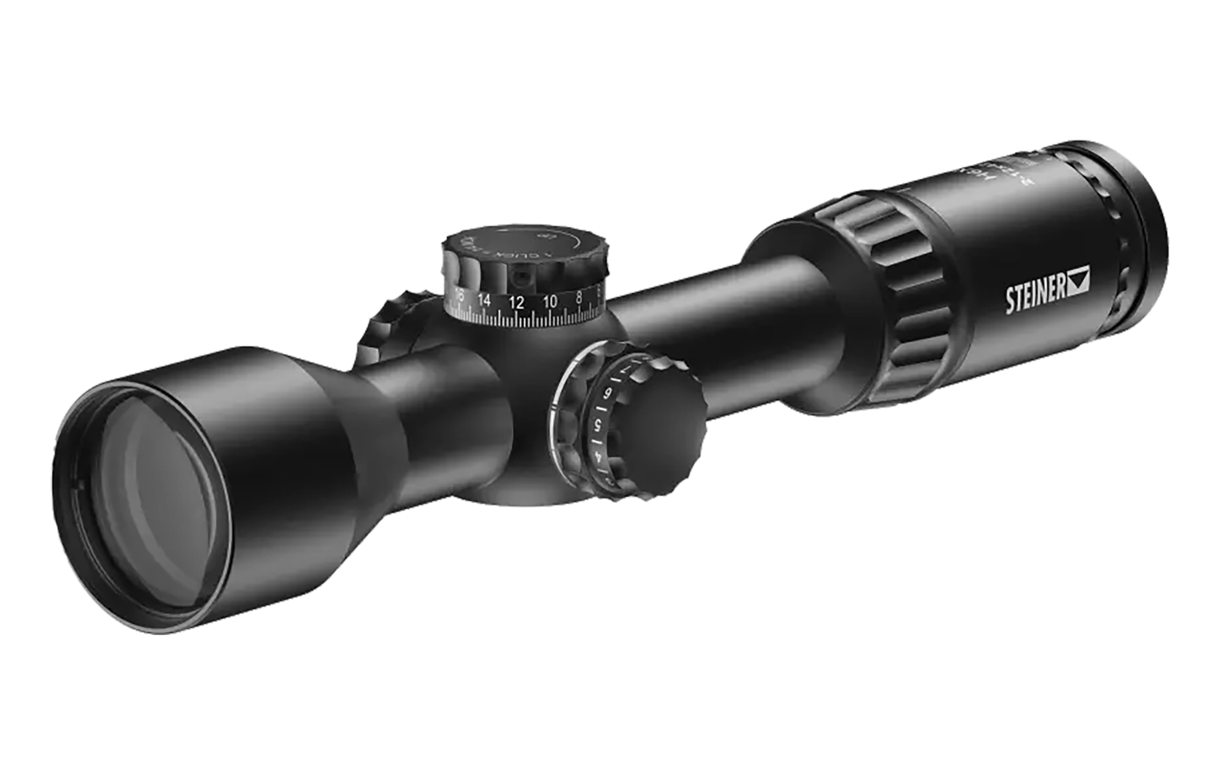 Steiner 8780 H6Xi  Black 2-12x42mm 30mm Tube, Illuminated Modern Hunter Reticle