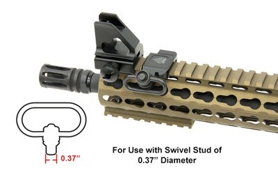 UTG SWIVEL ADAPTOR OFFSET PICATINNY ACCEPTS QD SWIVELS