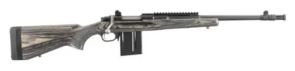 RUGER SCOUT RIFLE 308 WIN 18.7" MATTE STS BLK SYNTH STK 10RD DETCH