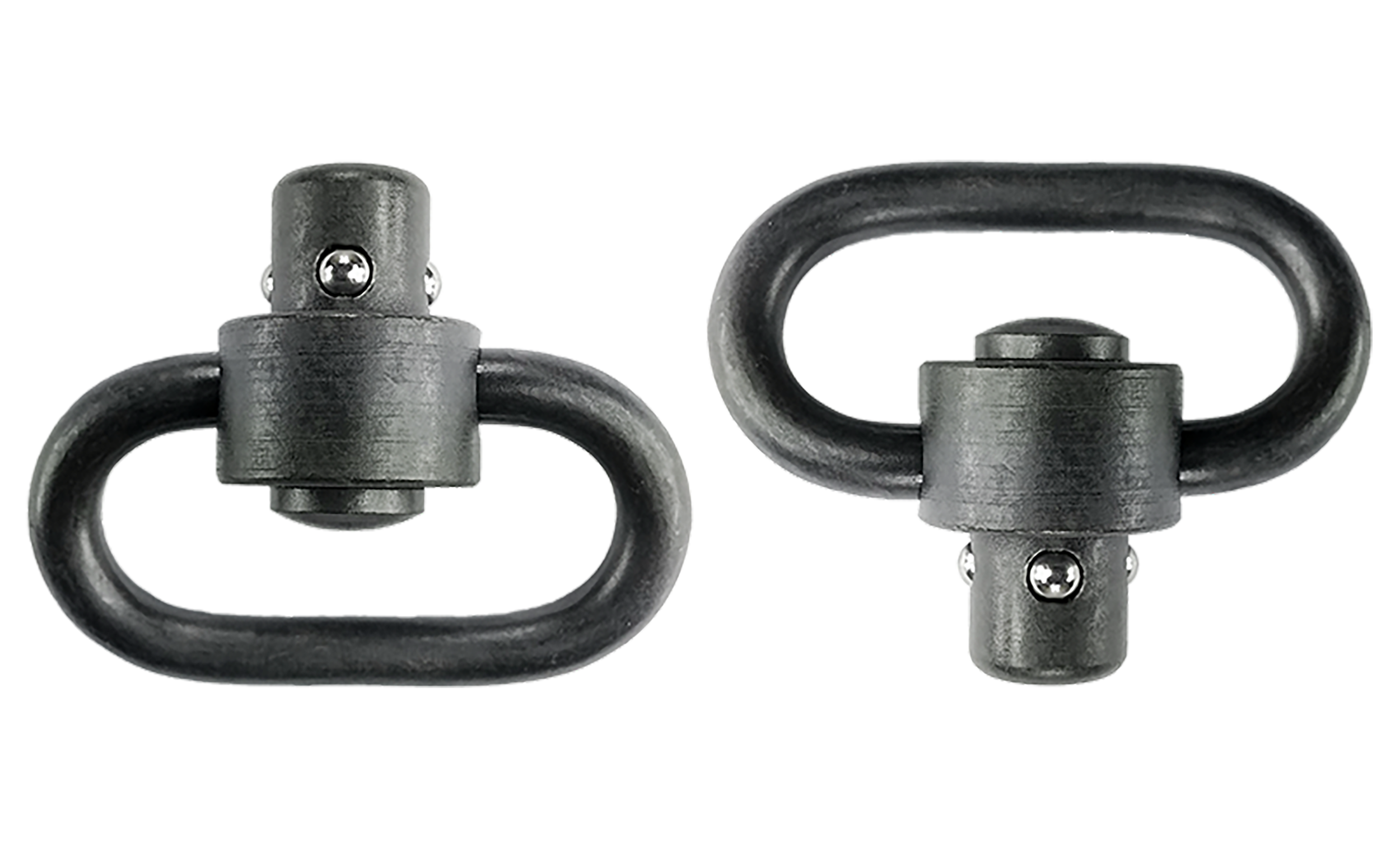 GrovTec US Inc GTSW288 Heavy Duty  1.25" Push Button Black Manganese Phosphate Steel