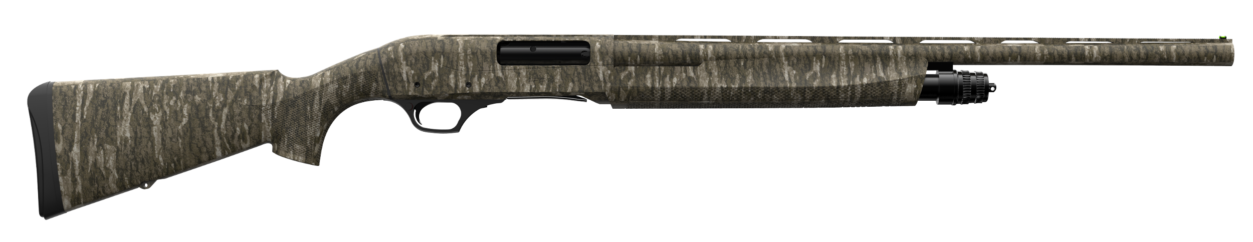 Retay USA GPSXLTRCBTL24 GPS XL Turkey 12 Gauge 24" 3.5" 4+1, Mossy Oak New Bottomland, Fiber Optic Sight