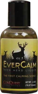 CONQUEST SCENTS DEER LURE EVER CALM DEER HERD 2FL OZ. BOTTLE