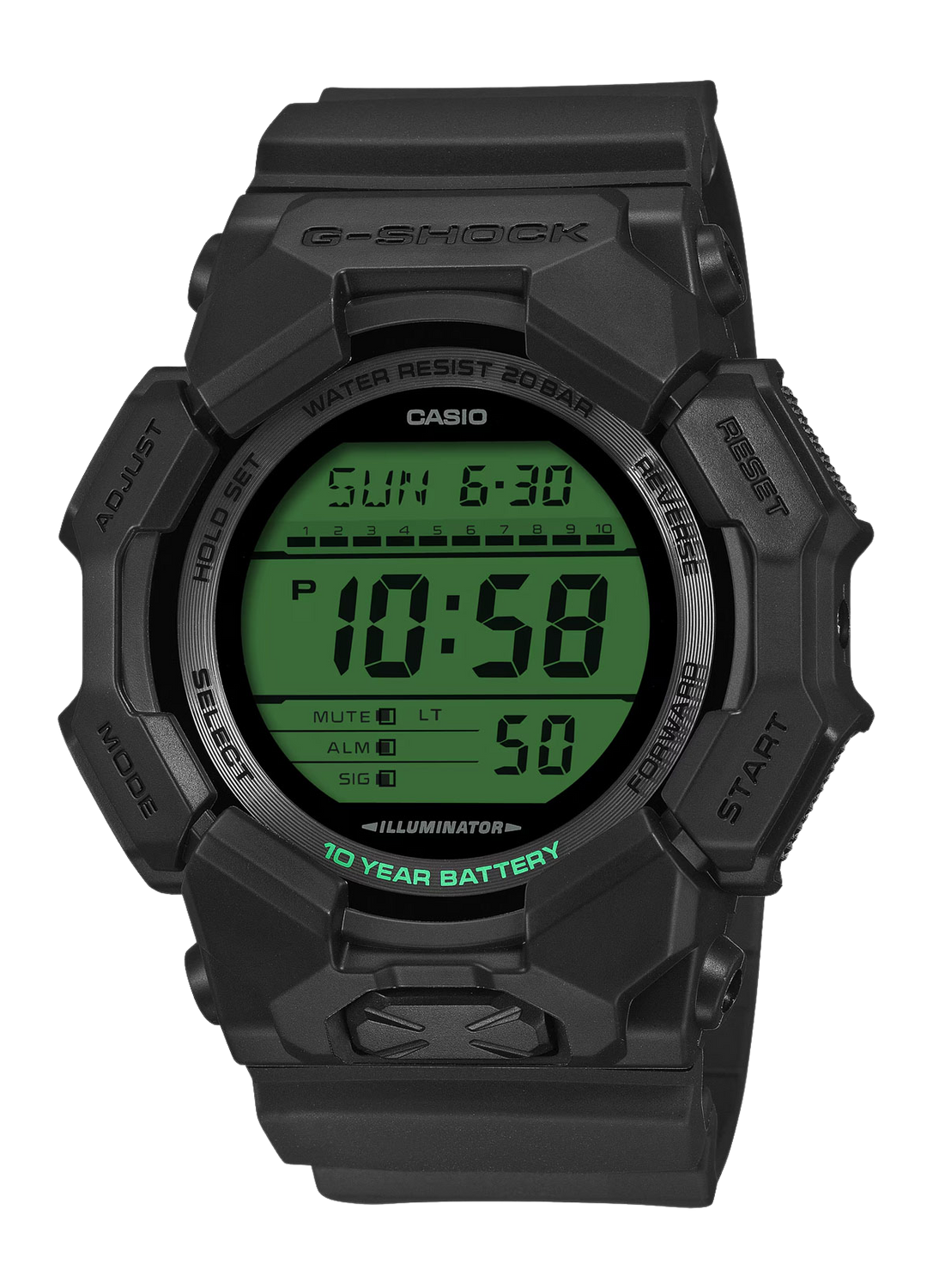 G-SHOCK GD-010 Digital Watch Electro Green
