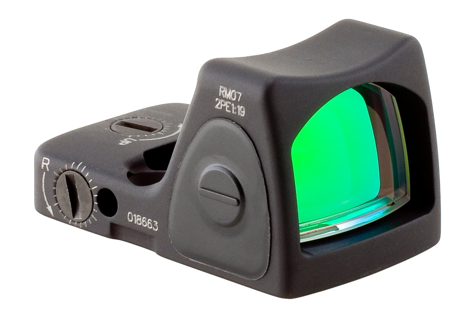Trijicon 700679 RMR Type 2 Matte Black 1 x 0.87" x 0.63" 6.5 MOA Red Dot