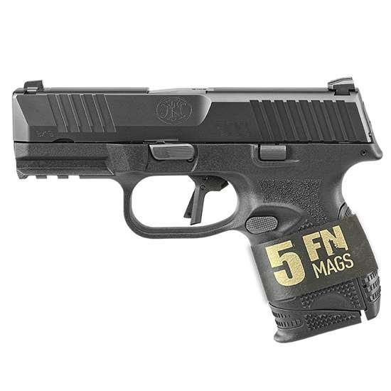 FN 509C BUNDLE BLACK 9MM PSTL 1-12RD 1-15RD 3-24RD MAGS