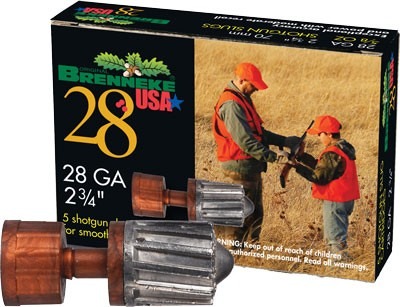 BRENNEKE USA 28GA 2.75" 5/8OZ SLUG 5RD 40BX/CS