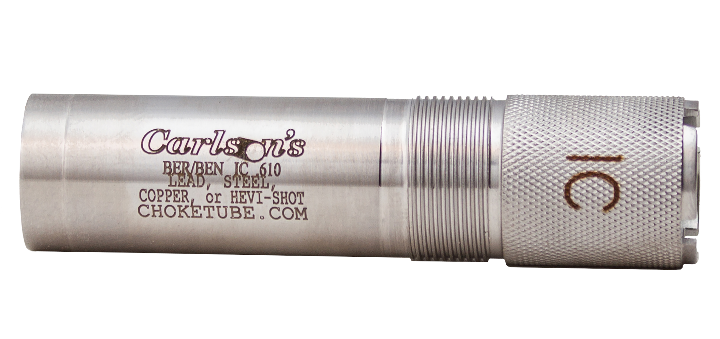 Carlson's Choke Tubes 15523  Sporting Clay Mobil 20 Gauge Improved Cylinder Stainless Steel