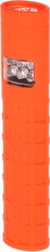 NIGHTSTICK DUAL SWITCH DUAL LIGHT W/ BELT CLIP RED 2AAABT!
