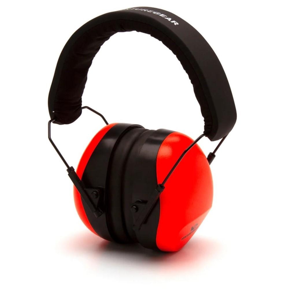 Pyramex VG80 Series Passive Earmuff 26dB Hi-Vis Orange