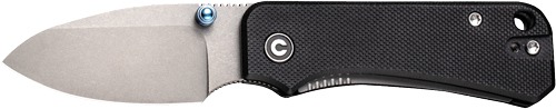 CIVIVI KNIFE BABY BANTER 2.34" BLACK G10/GRAY STONEWASH!