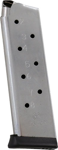 METALFORM MAGAZINE 1911 GOVT. 45ACP 8RD S/S REMOVABLE BASE