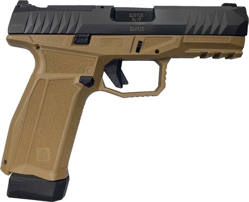 AREX DELTA GEN 2 X OR 9MM 1-17 1-17+2 MAG 4" BLK SLIDE/FDE FR