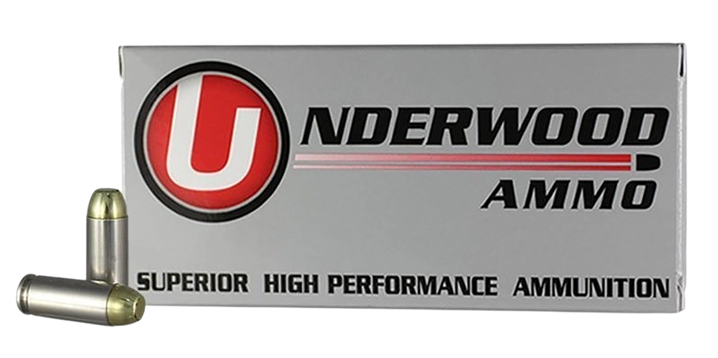 Underwood Ammo 241   10mmAuto 180gr Full Metal Jacket Flat Nose 50 Per Box/10 Case