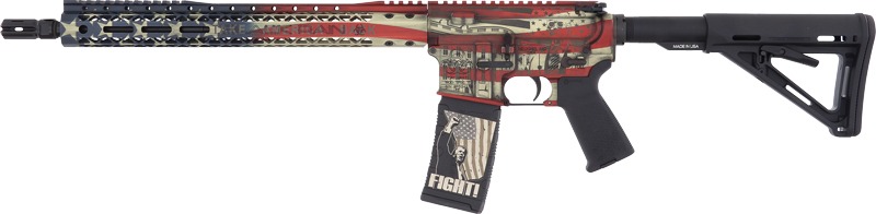 BLACK RAIN SPEC15 TRUMP CUSTOM PATRIOT 5.56 AM FLAG 30RD