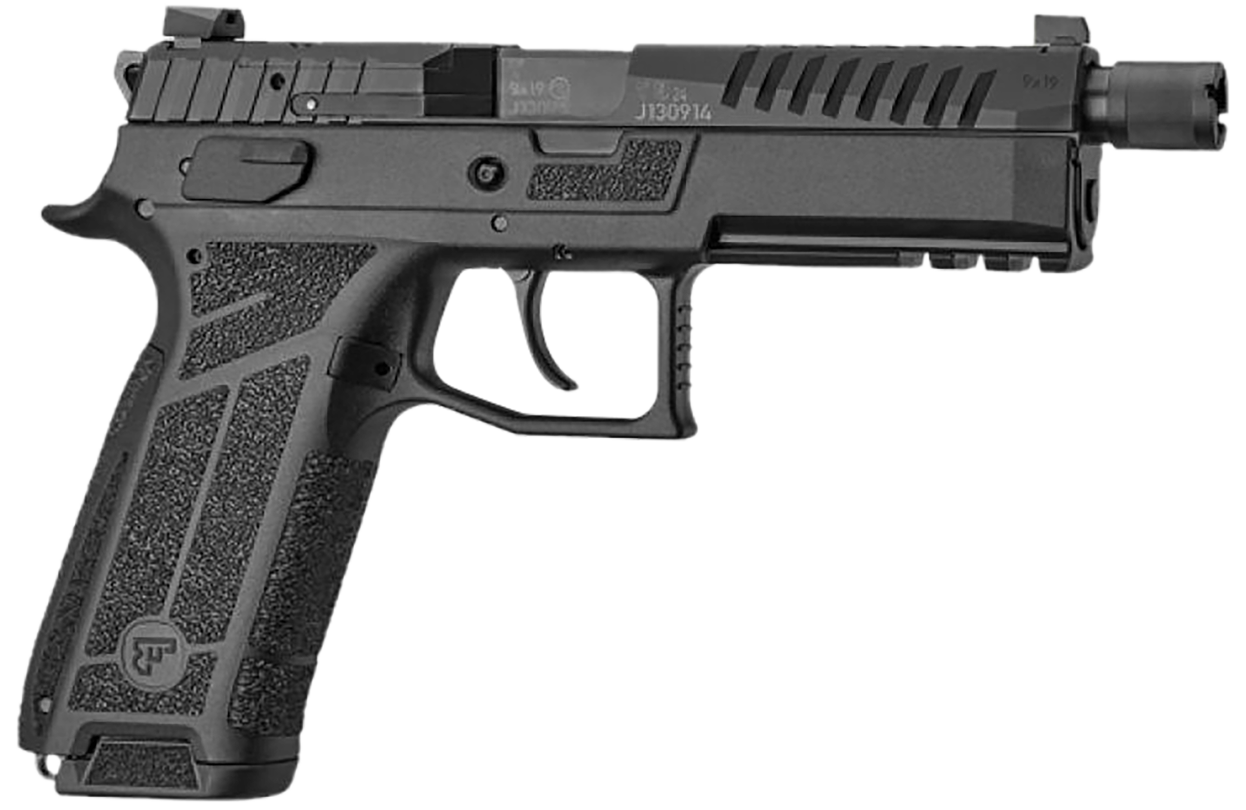 CZ-USA 91671 P-09 F Nocturne SR Full Size Frame 9mm Luger 21+1 5.30" Optic Ready/Serrated