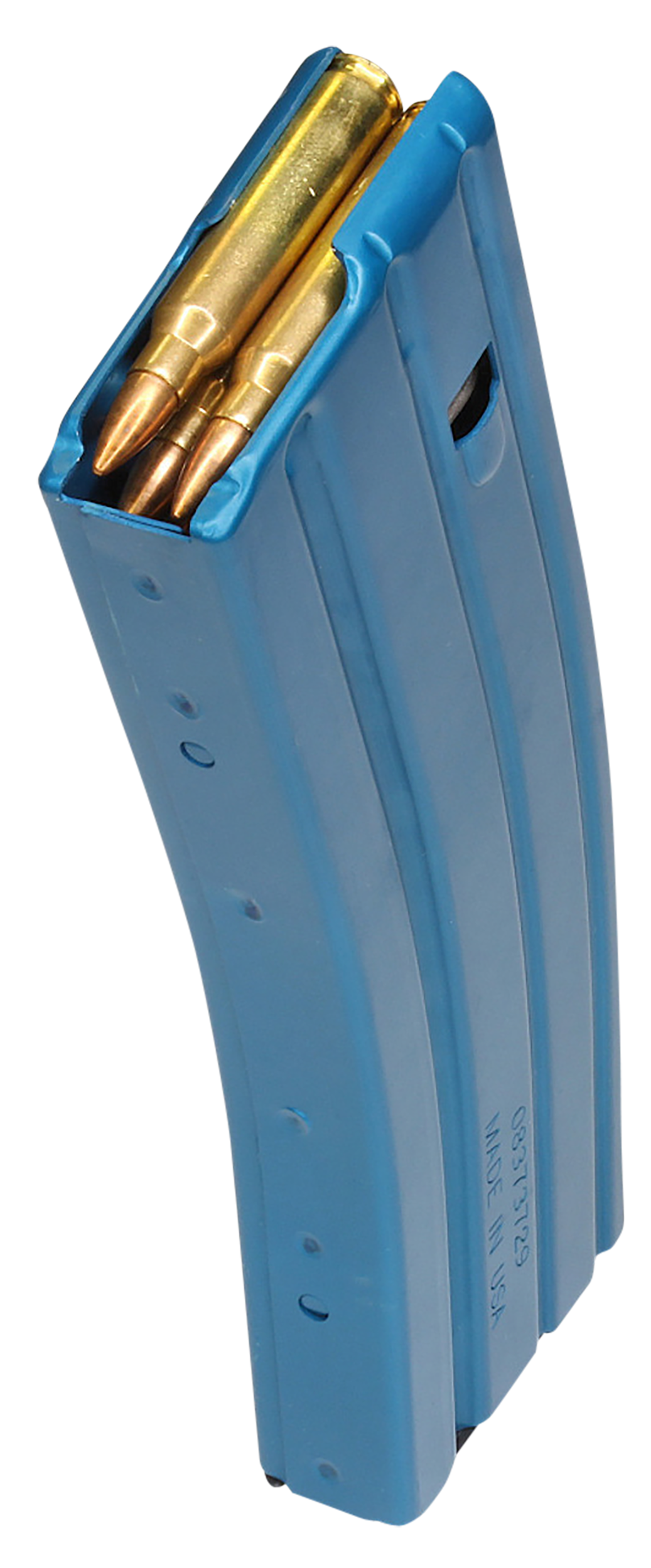 DuraMag 2023005175CPD AR-15 Duramag Speed 20rd 300 Blackout 223 Cal/5.56mm Blue Aluminum