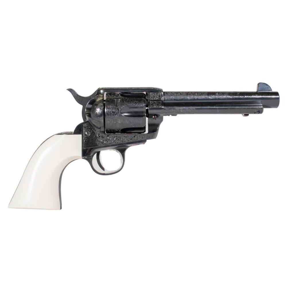 Pietta 1873 The Shootist Handgun .45 Colt 6rd Capacity 4.75" Barrel Ultra Ivory grips