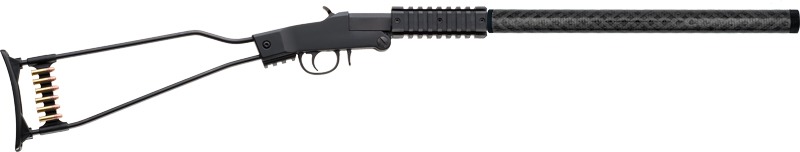 CHIAPPA LITTLE BADGER 22LR CARBON FIBER SHROUD 16.5" BLK