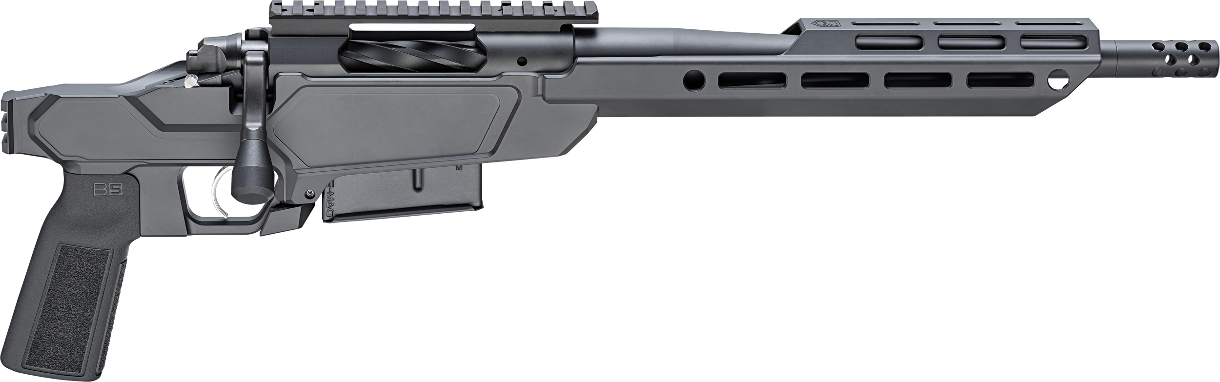 Springfield Armory BAH912308B 2020 Heatseeker 308 Win 12" Graphite Black Cerakote Receiver w/Picatinny Rail, M-LOK Handguard, B5 P Type 23 Grip, Rear Picatinny Rail