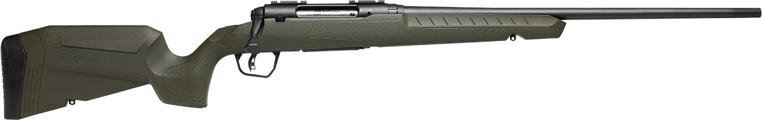 Savage Arms 32044 Axis 2  400 Legend 4+1 20" Matte Black Sporter Barrel, Matte Black Drilled & Tapped Steel Receiver, Fixed Green Synthetic Stock, Right Hand