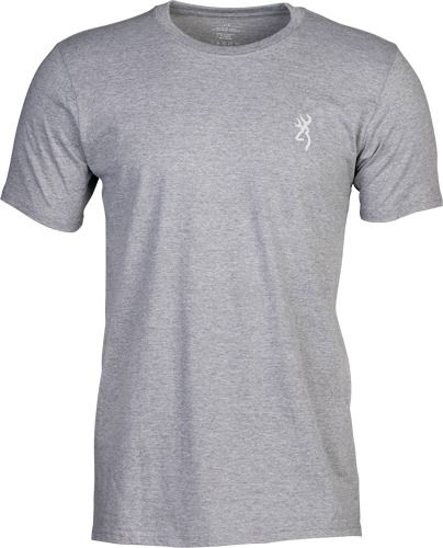 BROWNING SS T-SHIRT BROWNING LEGACY FLAG HTHR GRAY XXLARGE