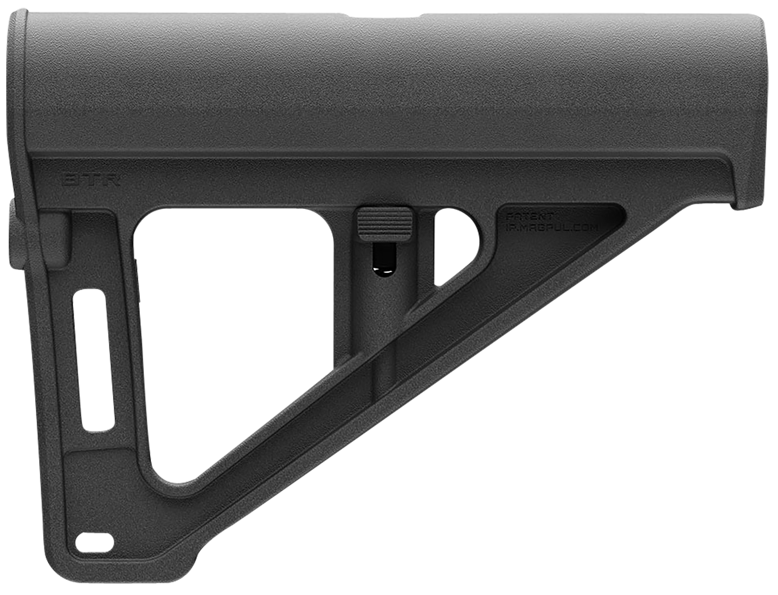Magpul MAG1079-BLK BTR Arm Brace  Black Synthetic with M-LOK Compatible Slots & Ambidextrous Rear QD Cup for AR-Pistol Platform  with Mil-Spec Tube (Tube Not Included)