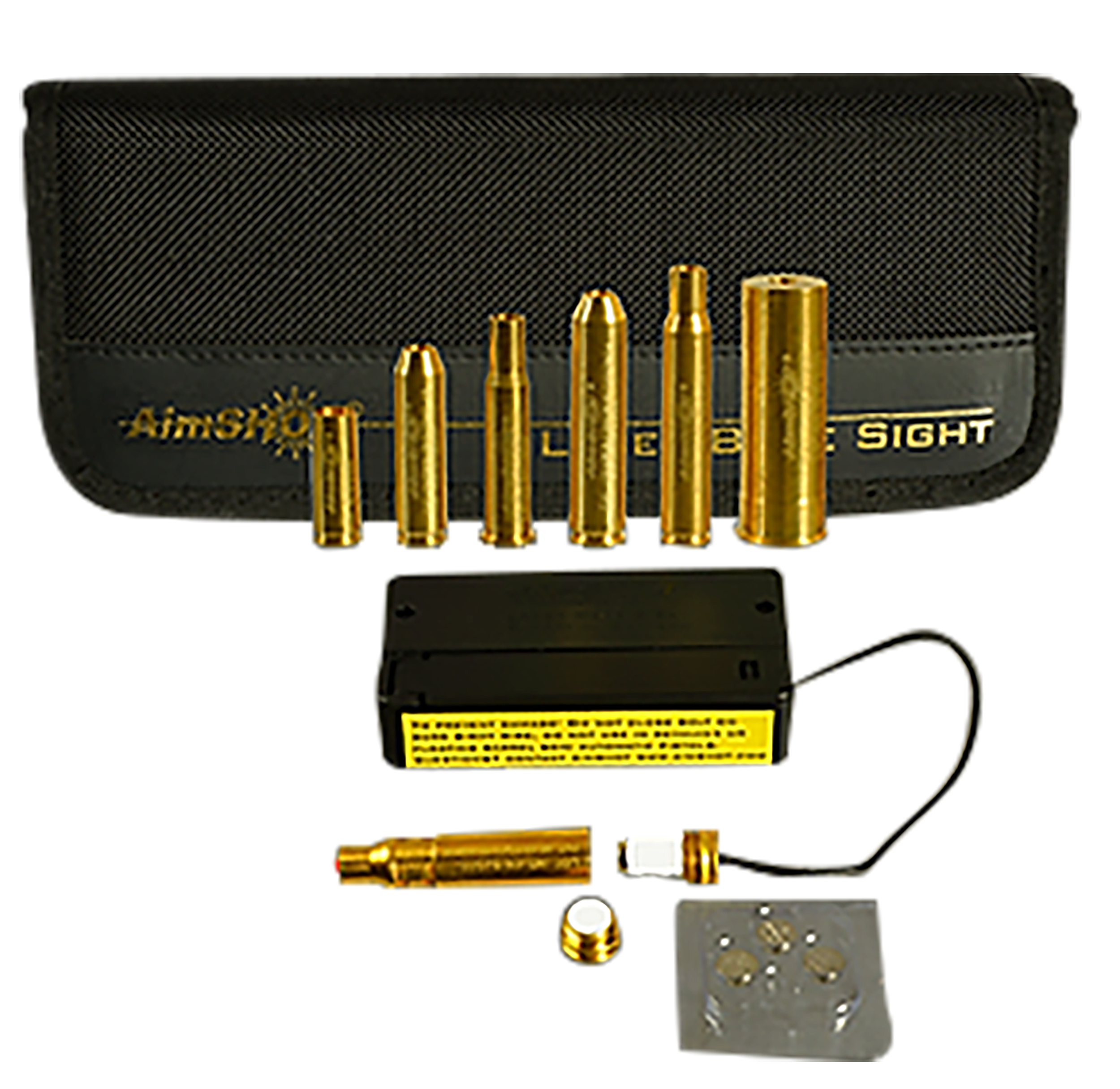 Aimshot KTRIFLE Boresight Rifle Kit Laser Universal Rifle Calibers Brass