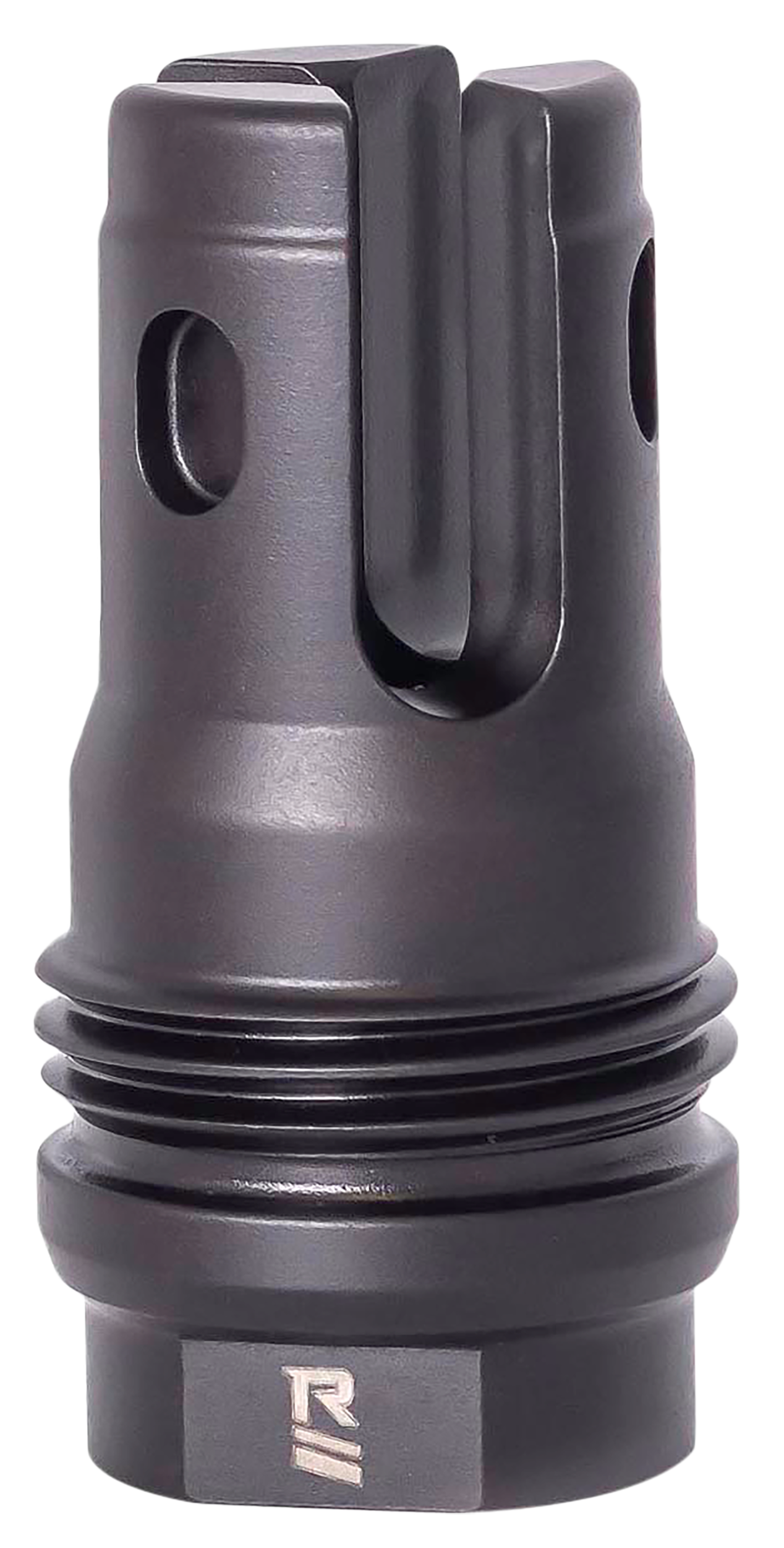 Rugged Suppressor FH013 R3 Flash Mitigation System Black with 1/2"-28 tpi Threads & 2.13" OAL for 7.62mm Radiant762, Surge762, Razor762 & Micro30 Suppressors