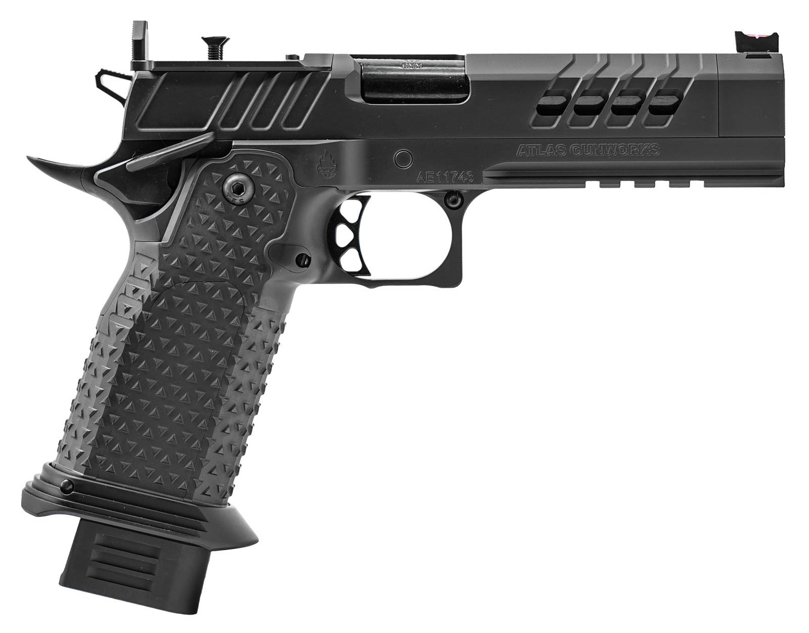 Atlas Gunworks Artemis RDS v2 9mm 4.6" – 3 Mags All Black DLC-img-0