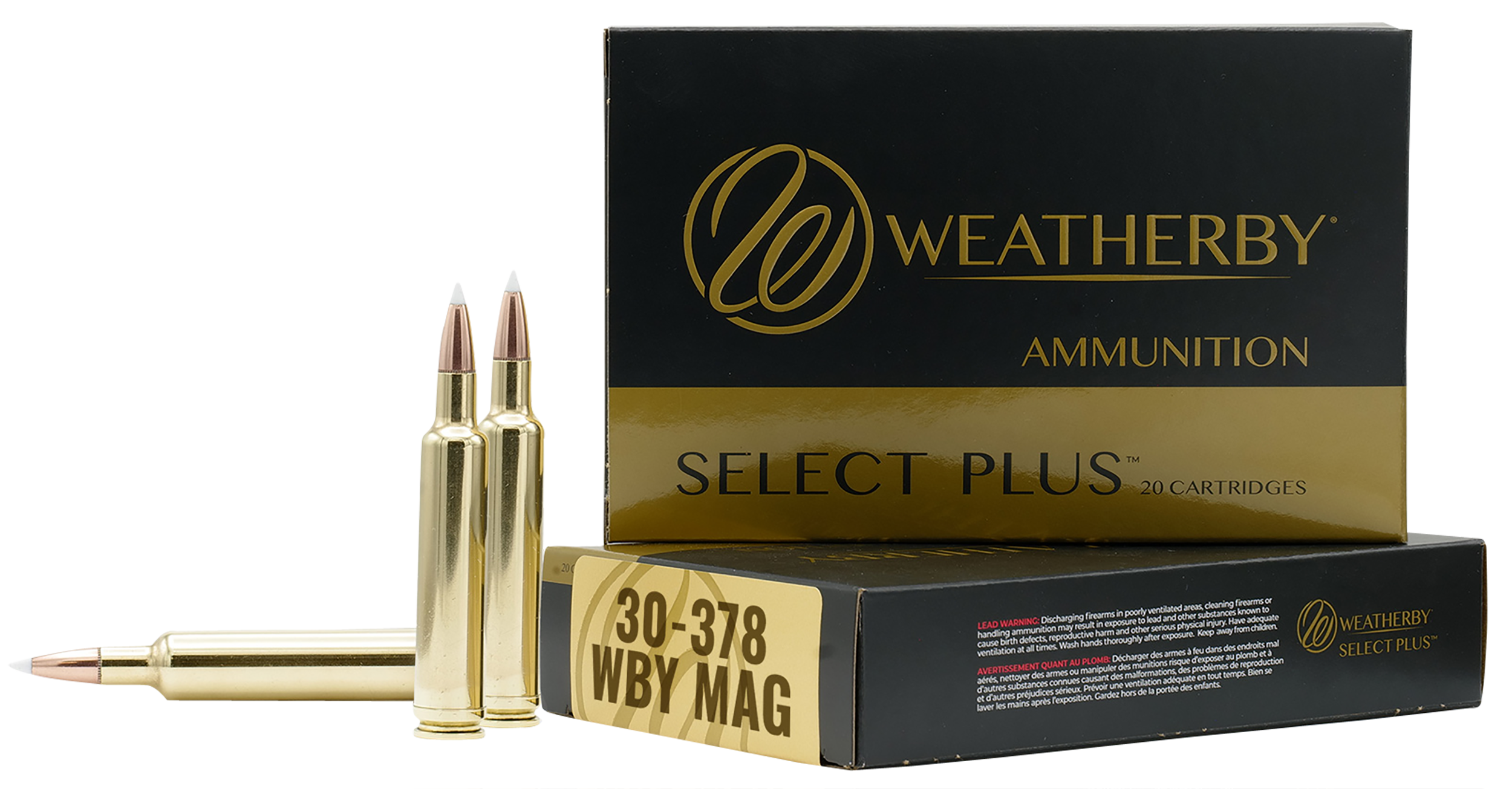 Weatherby H303220ELDX Select Plus 30-378WthbyMag 220gr Hornady ELD X 20 Per Box/10 Case