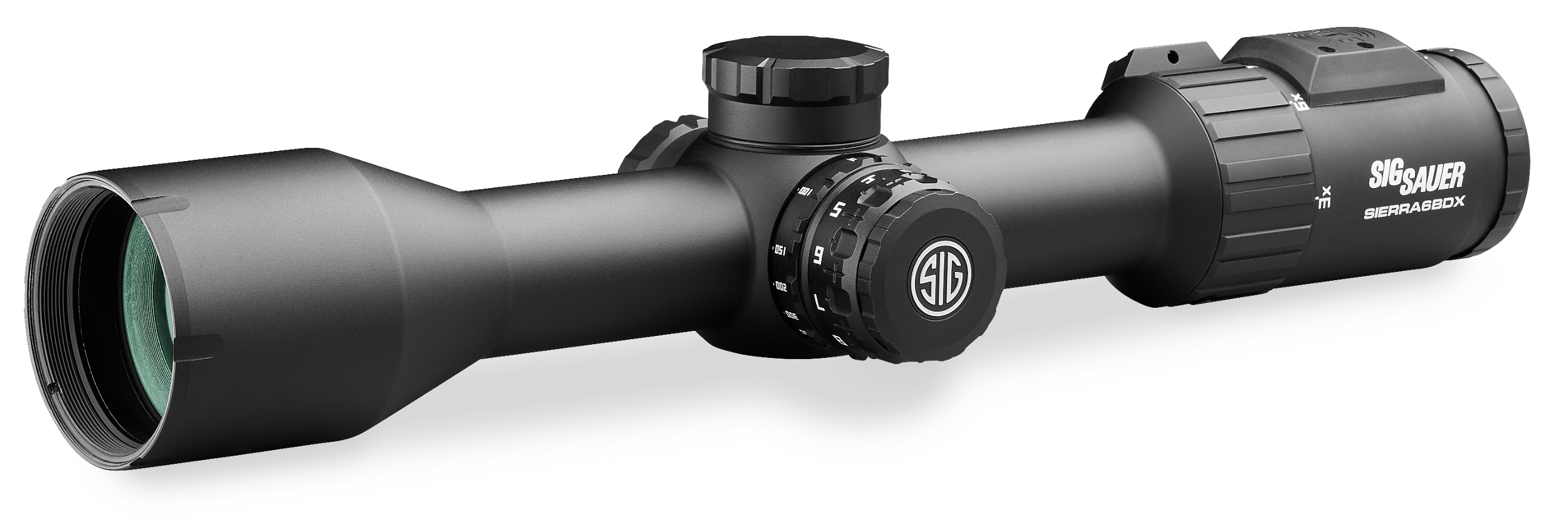 Sig Sauer Electro-Optics SOSBDX631 Sierra6 BDX Black Anodized 3-18x44mm 30mm Tube Illuminated BDX-R2 Reticle
