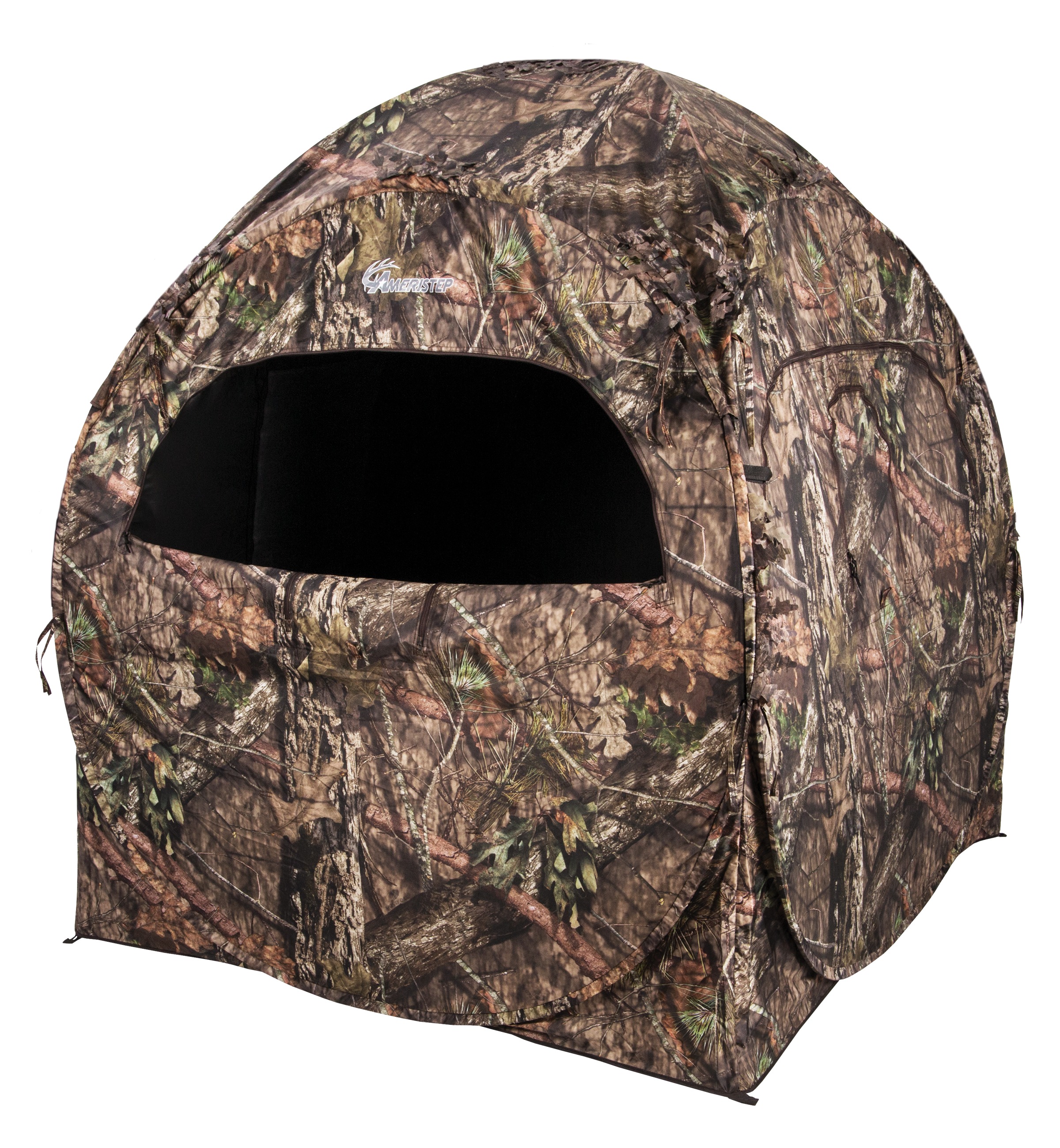 Ameristep AMSAMEBL1010 Doghouse Run & Gun Blind Mossy Oak Break-Up Country 300 Durashell Plus