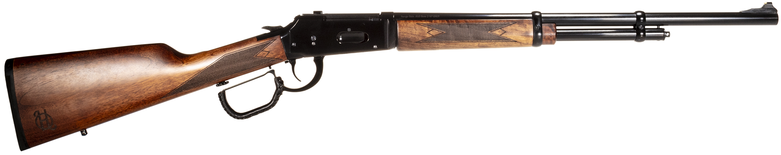 Heritage Mfg RS41020BK Range Side  410 Gauge 5+1 20" Black Chrome Alloy Steel Barrel, Black Chrome Receiver, Turkish Walnut Fixed Stock
