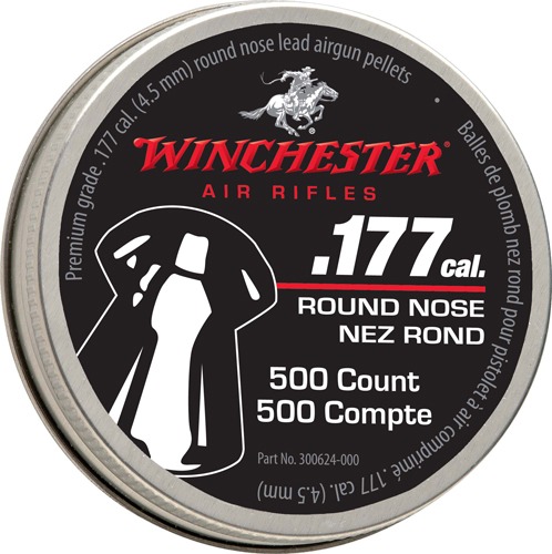 WINCHESTER 177 RN PELLET 500CT