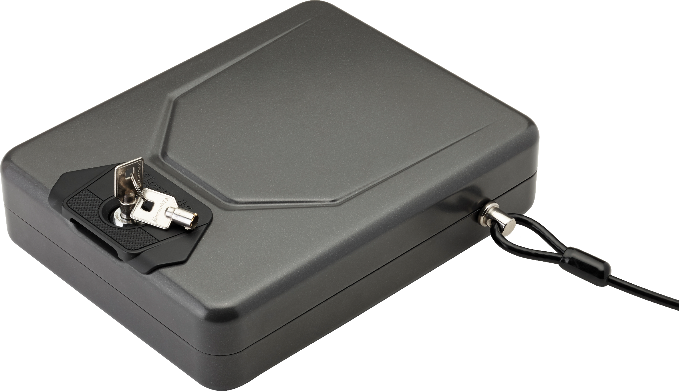 Hornady 98153 Alpha Elite Lock Box Key Entry Black Steel 10.25" x 8" x 2.75"