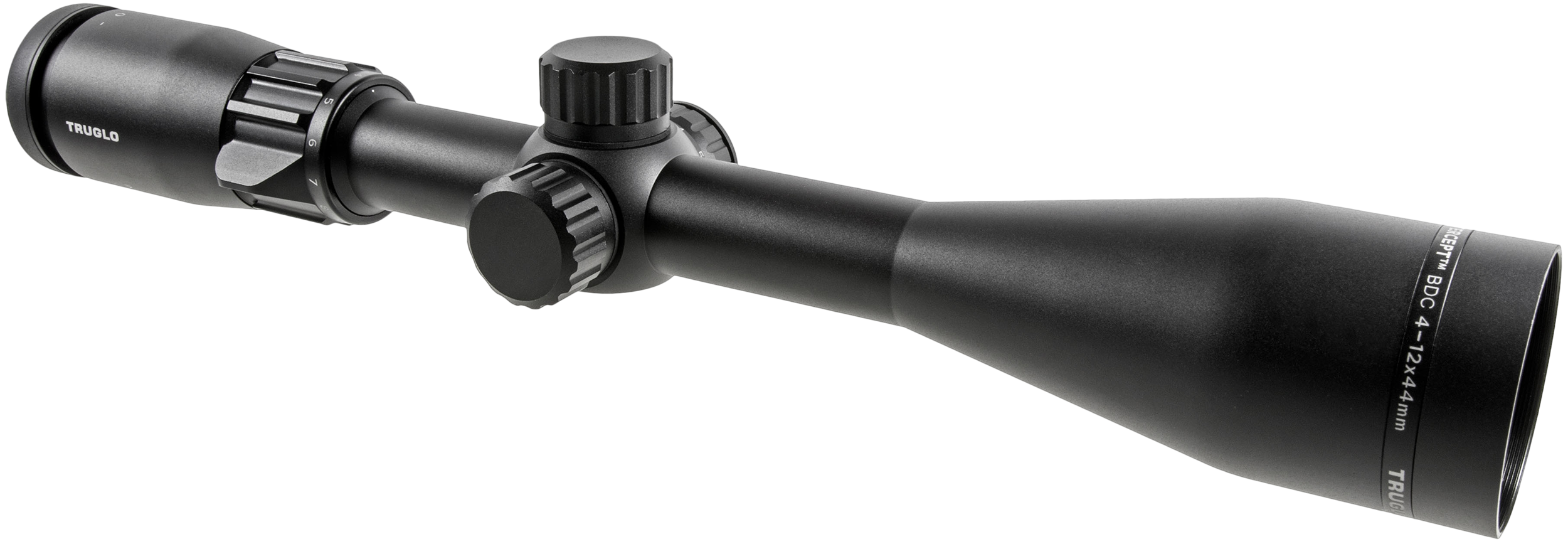 TruGlo TG-8539BIB Intercept  Black Anodized 3-9x42mm 1" Tube Illuminated BDC Reticle